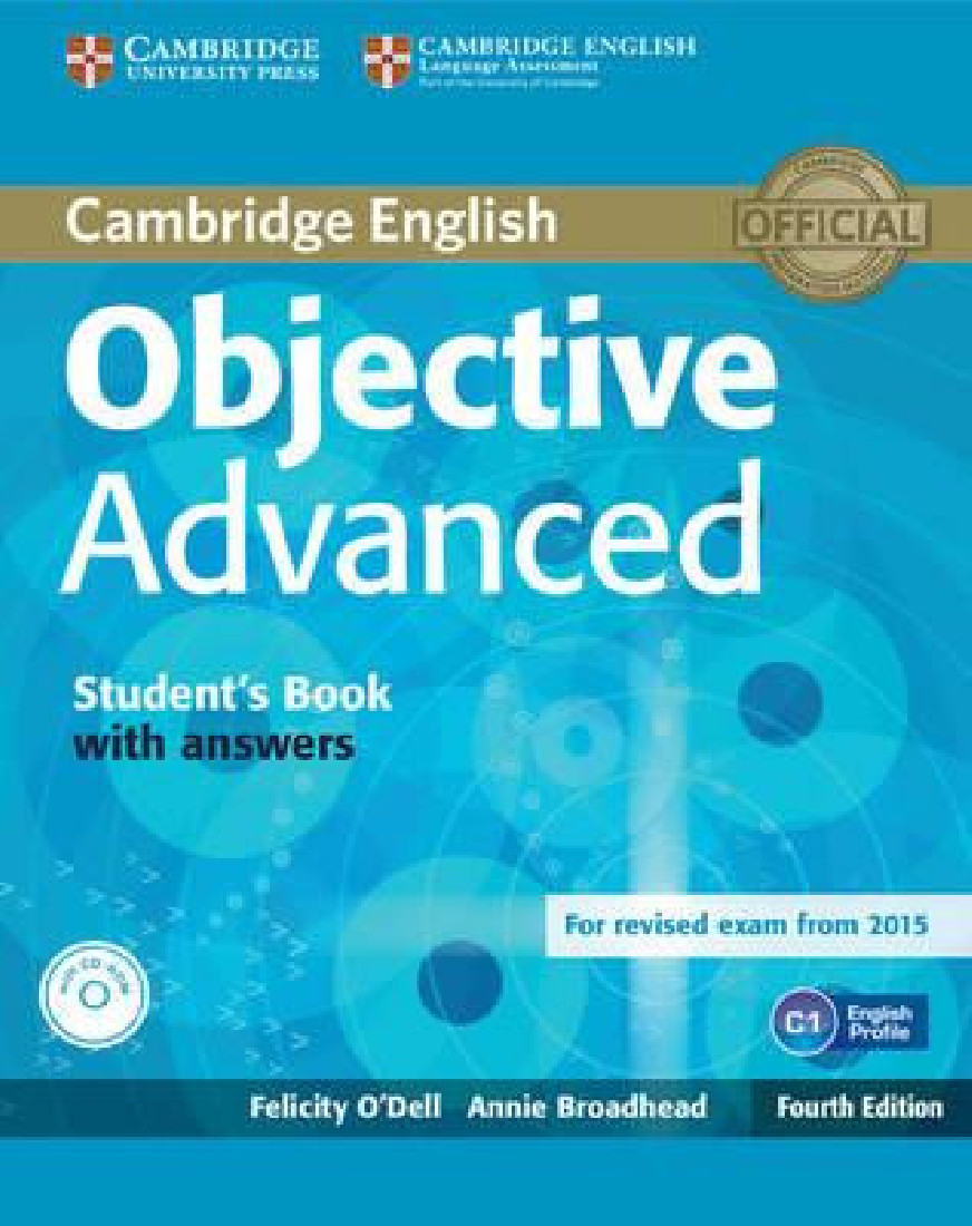 OBJECTIVE 4TH EDITION ADVANCED STUDENTS BOOK WITH ANSWERS (+CD-ROM)