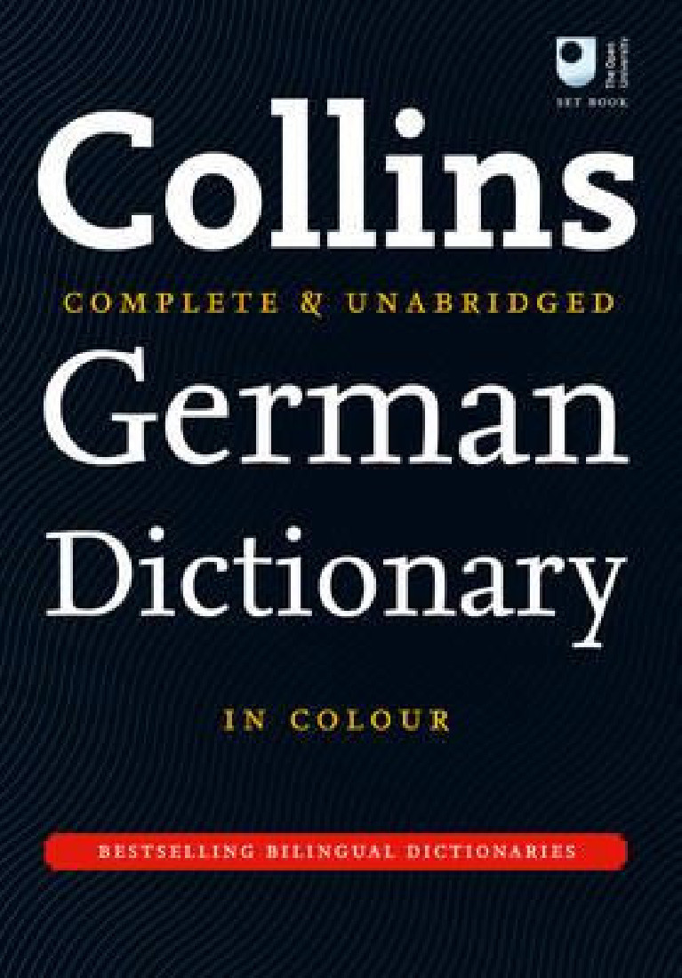: COLLINS GERMAN DICTIONARY:COMPLETE AND UNABRIDGED 8TH ED PB