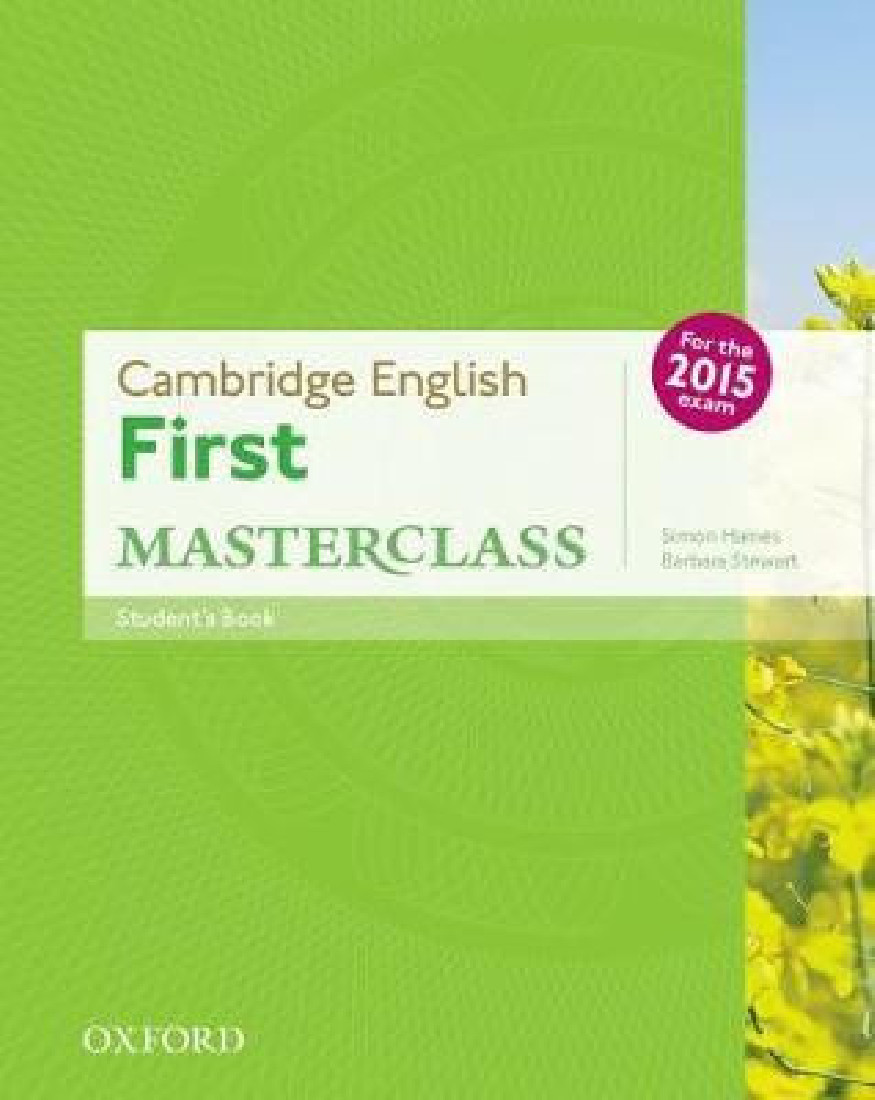 CAMBRIDGE ENGLISH FIRST MASTERCLASS SB N/E