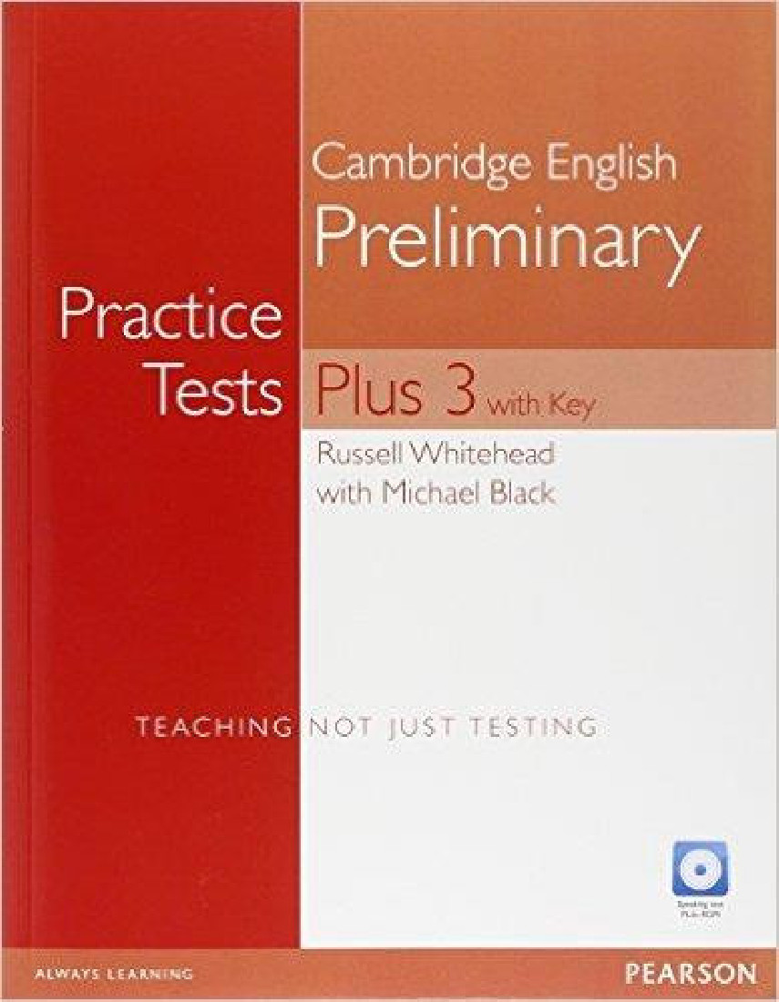 PET PRACTICE TESTS PLUS 3 (+ CD) (+ KEY) N/E