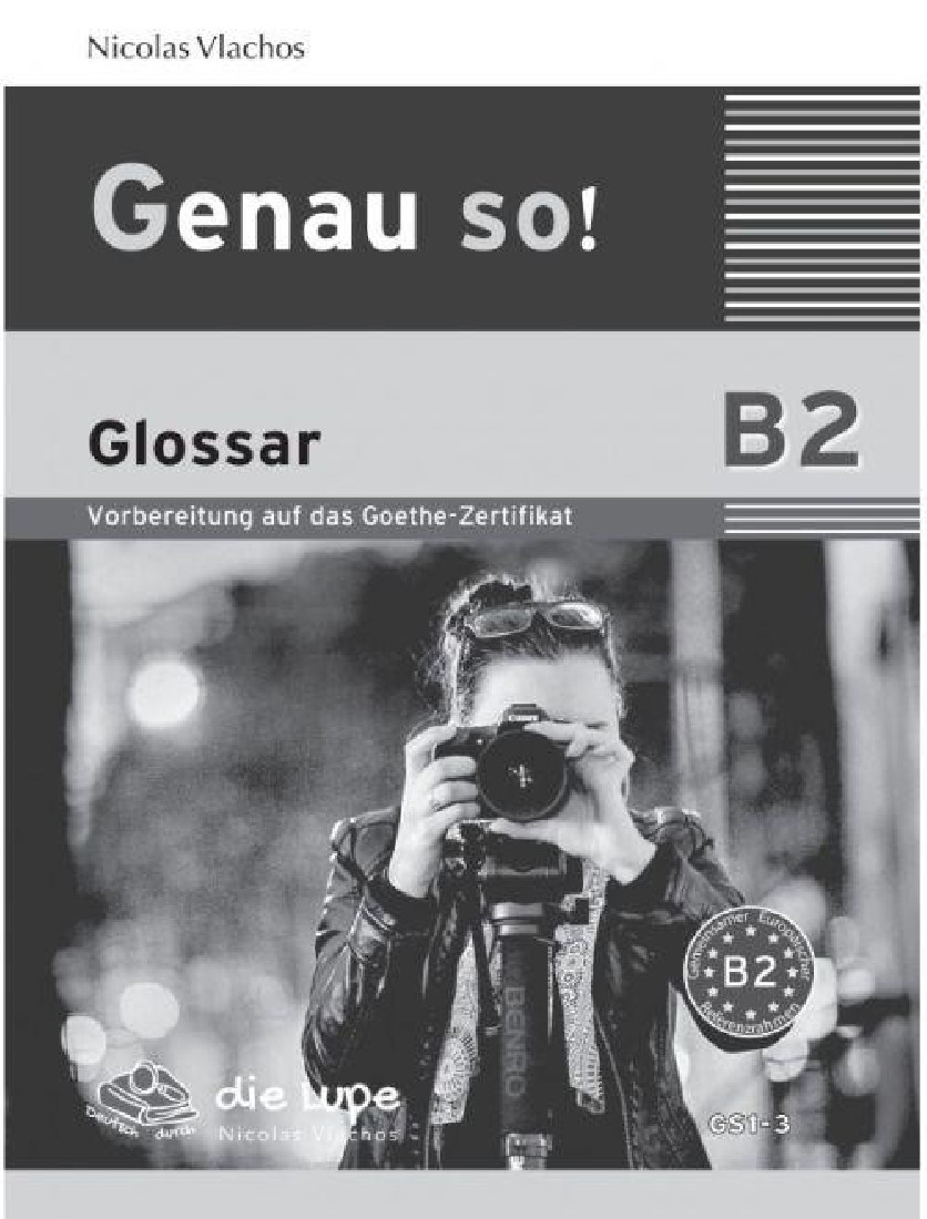GENAU SO! B2 GLOSSAR (+ CD AUDIO MP3)