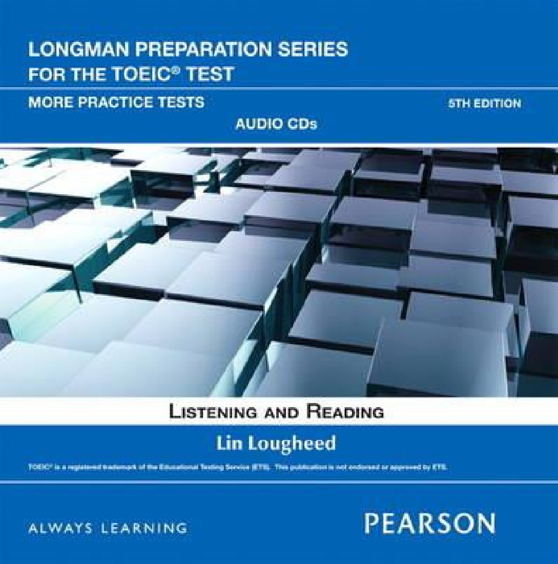 LONGMAN PREP. SERIES FOR THE TOEIC MORE PRACTICE TESTS (+ CD) & iTEST W/AUDIO 5TH ED