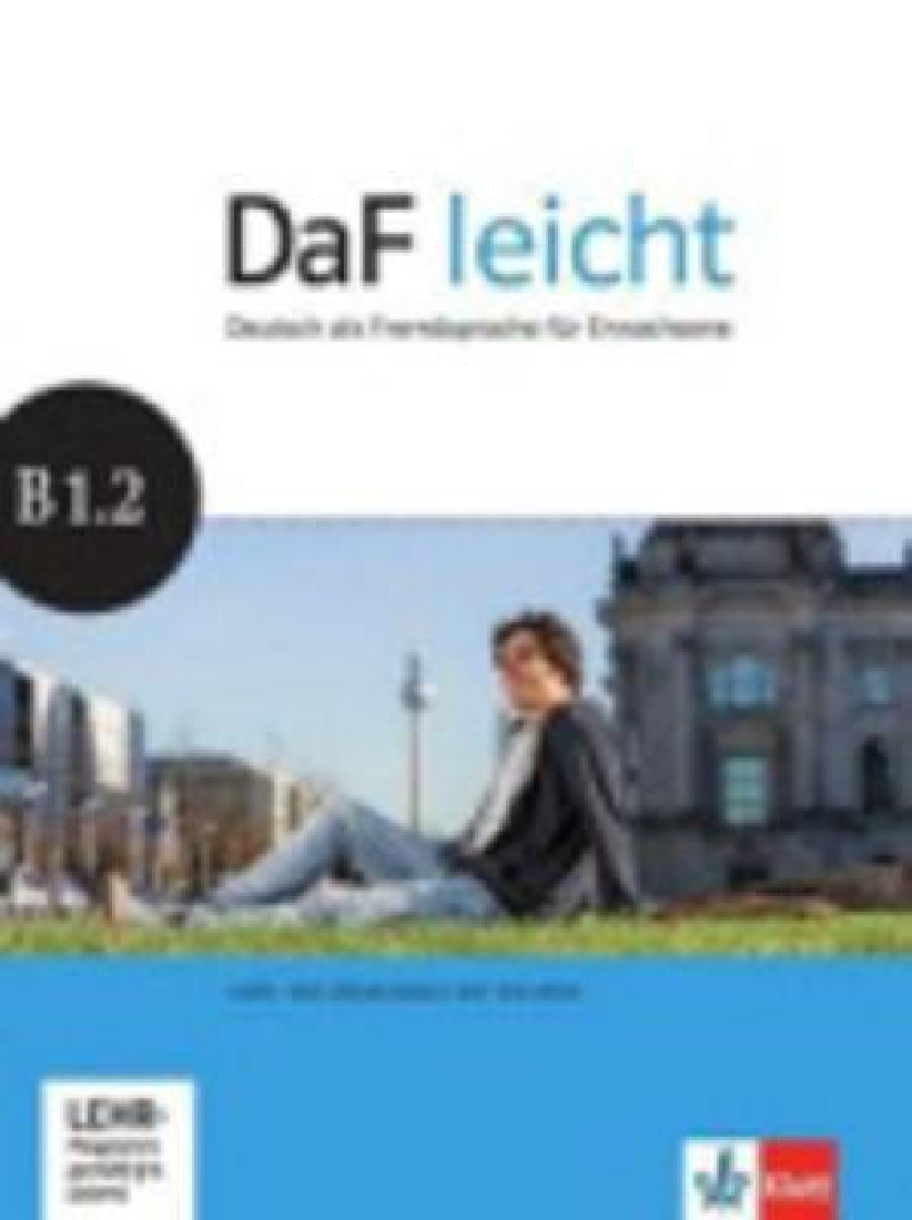 DAF LEICHT B1.2 KURSBUCH & ARBEITSBUCH (+ DVD-ROM)
