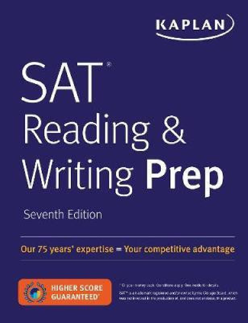 SAT READING AND WRITING PREP PB