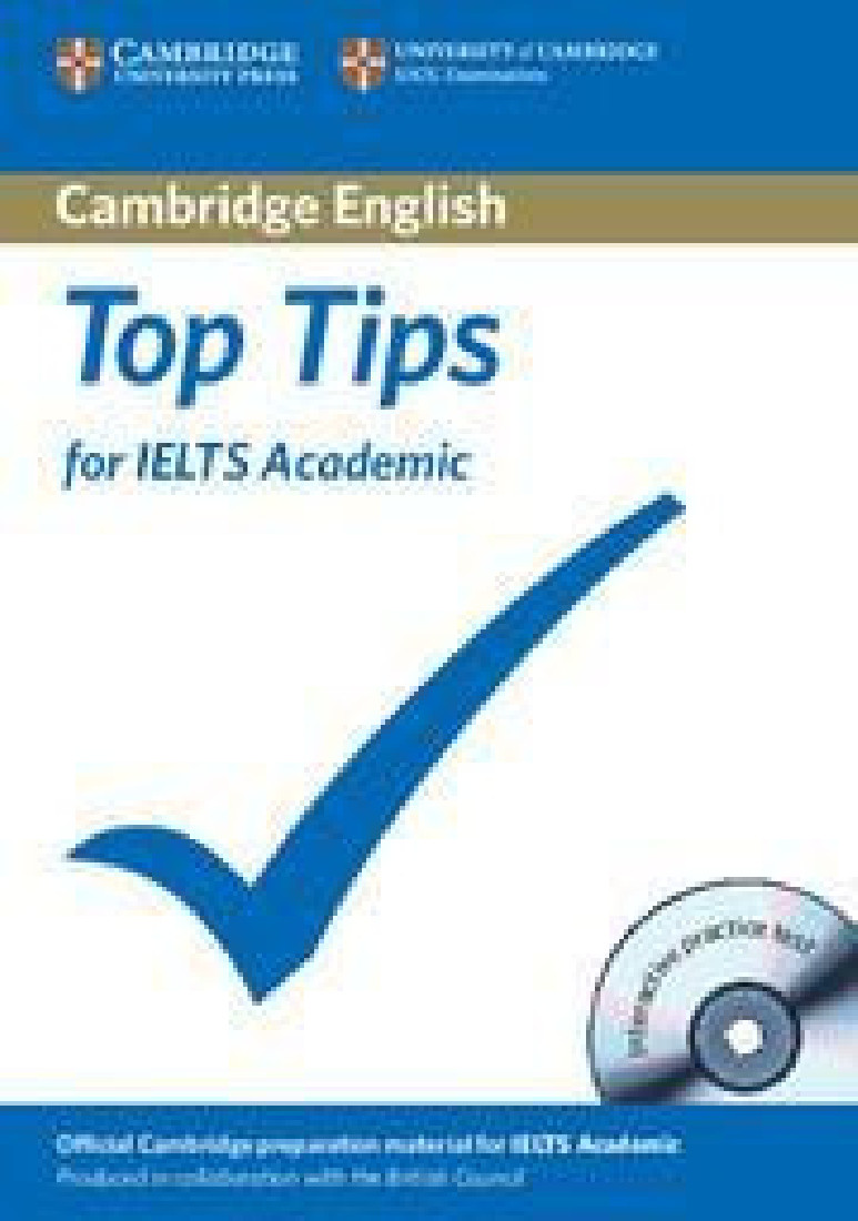 TOP TIPS FOR IELTS ACADEMIC STUDENTS BOOK (+CD-ROM)