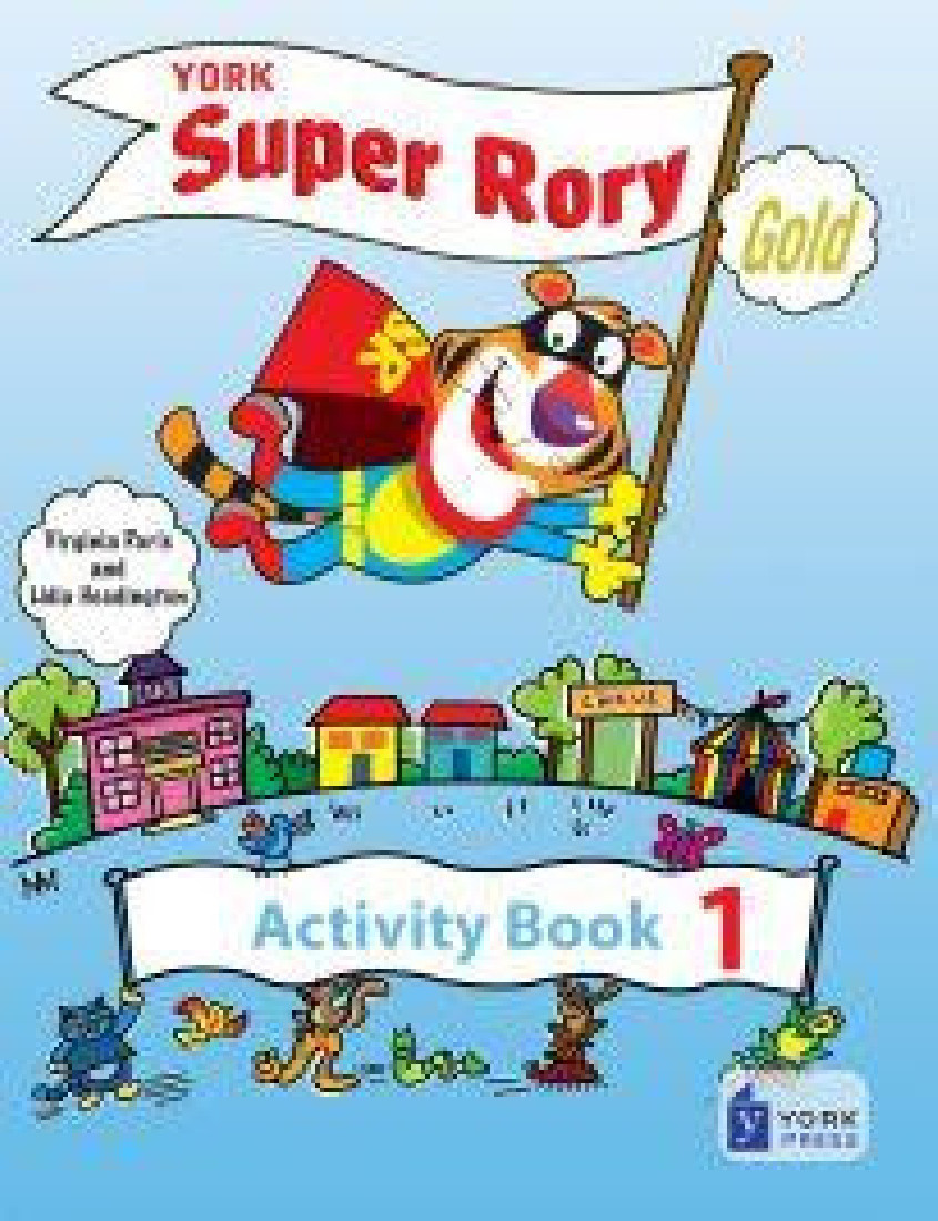 YORK SUPER RORY GOLD 1 ACTIVITY BOOK (+AUDIO CD)