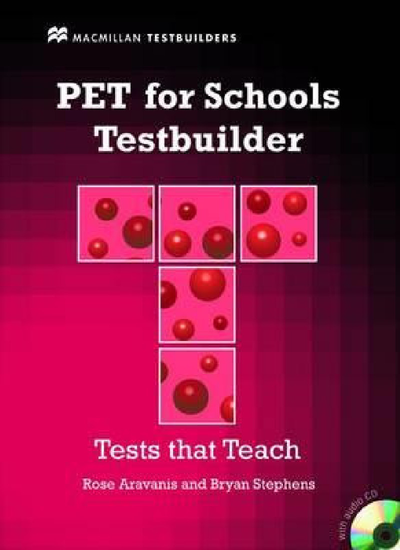 PET FOR SCHOOLS TESTBUILDER (+CD)
