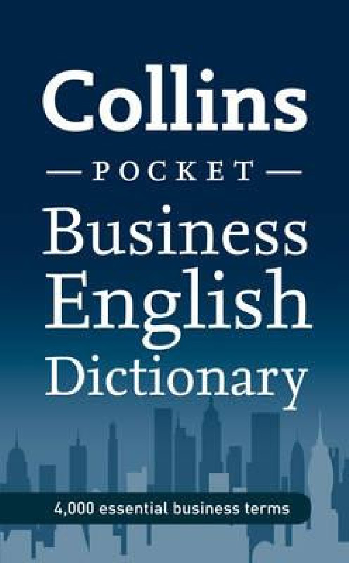 COLLINS POCKET BUSINESS DICTIONARY 1ST ED PB