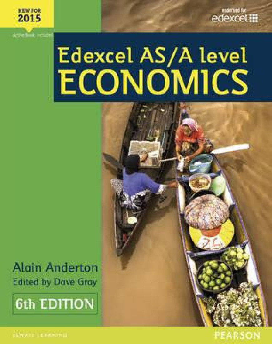 EDEXCEL AS/A LEVEL ECONOMICS S/B (+ ACTIVE BOOK) 6TH ED