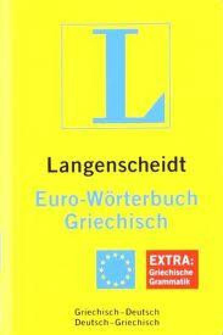 LANGENSCHEIDT EURO-WORTERBUCH GRIECHIS.