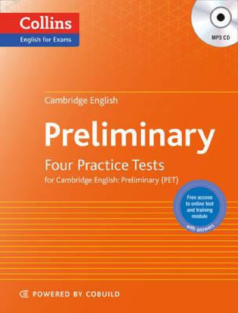 Collins Cambridge English PET Practice Tests W/A ( + MP3 Pack) PB