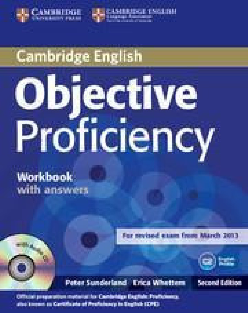 OBJECTIVE 2ND EDITION CAMBRIDGE PROFICIENCY WORKBOOK WITH ANSWERS (+CD) 2013