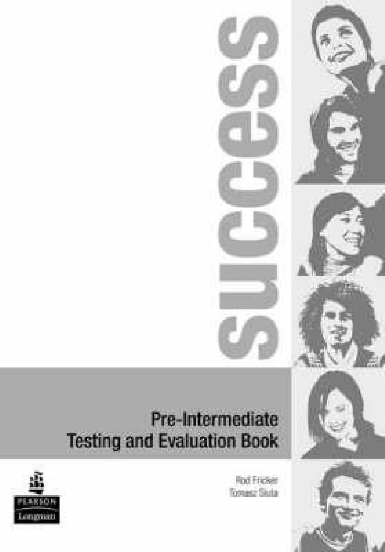 SUCCESS PRE-INTERMEDIATE TEST