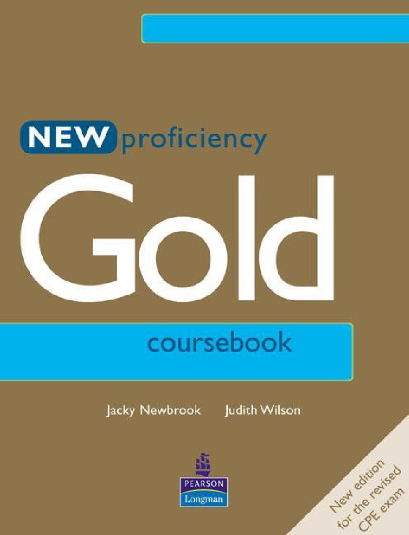 CAMBRIDGE PROFICIENCY GOLD STUDENTS BOOK (N/E)