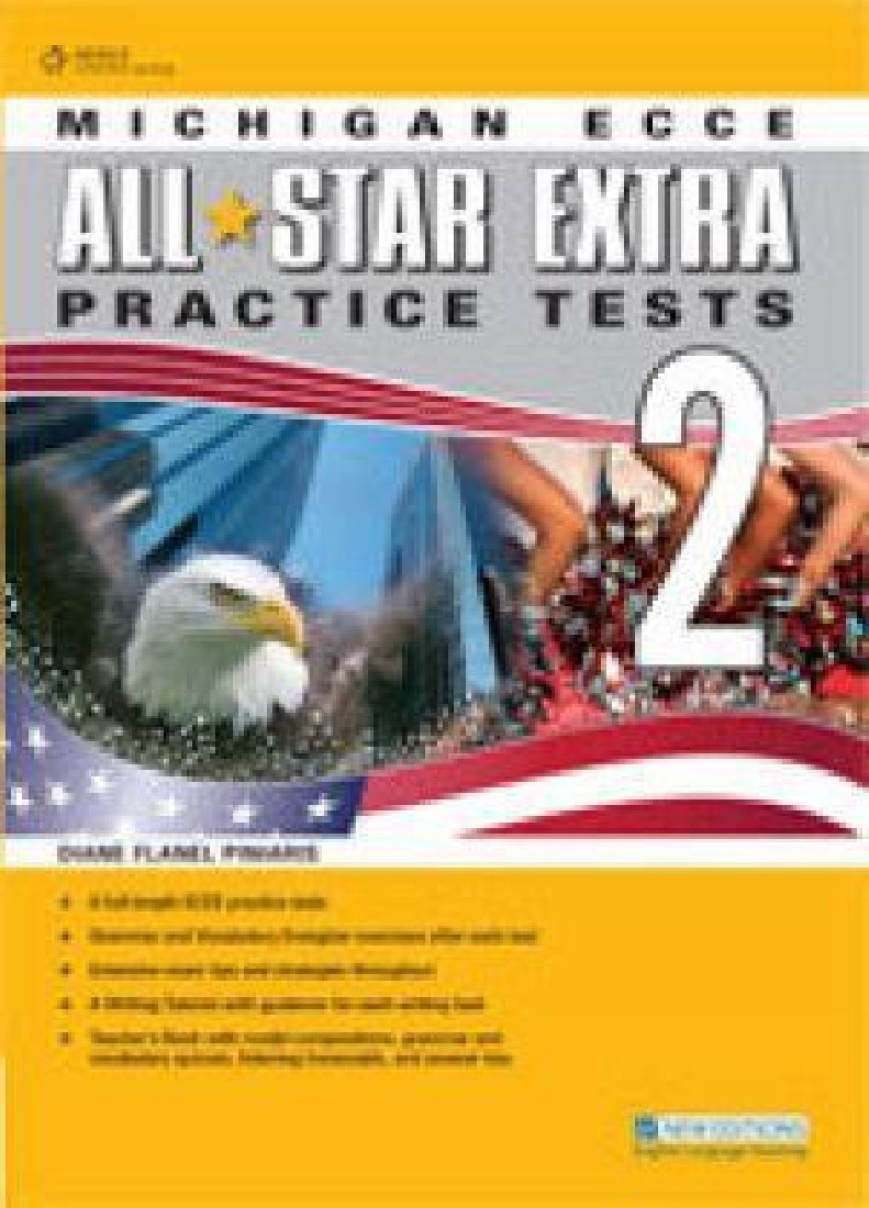 ALL STAR EXTRA 2 MICHIGAN ECCE PRACTICE TESTS TEACHERS BOOK 2013