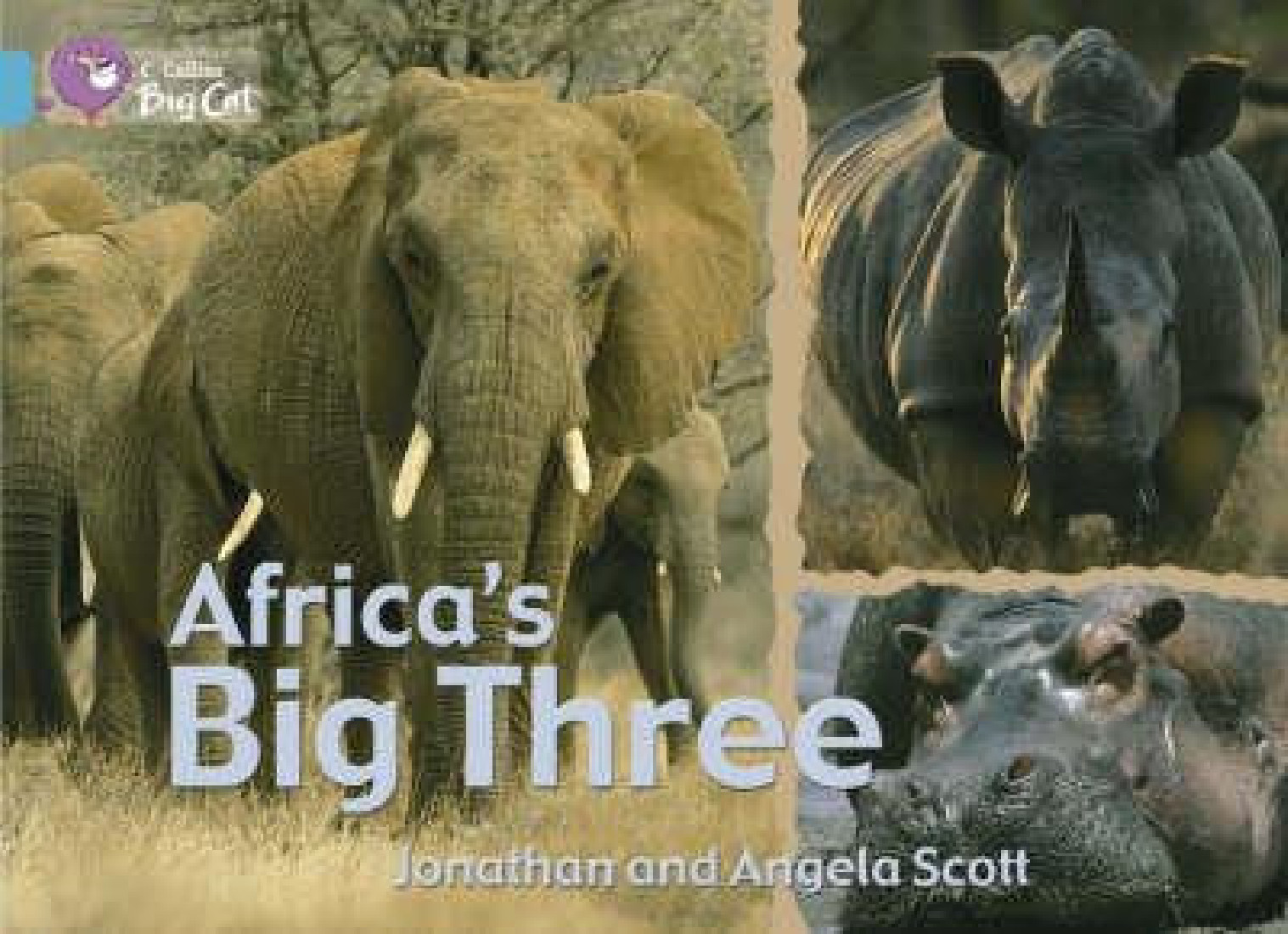 COLLINS BIG CAT : AFRICAS BIG THREE Band 07/Turquoise PB
