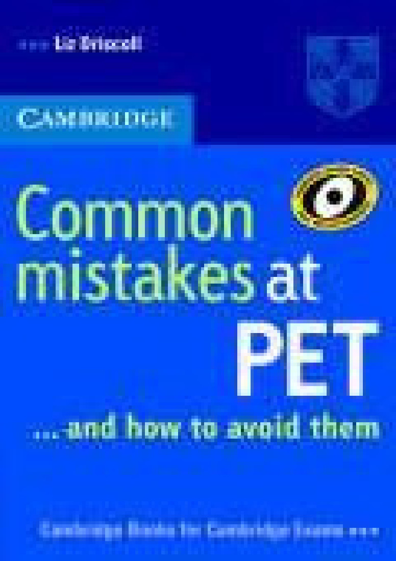 COMMON MISTAKES AT PET