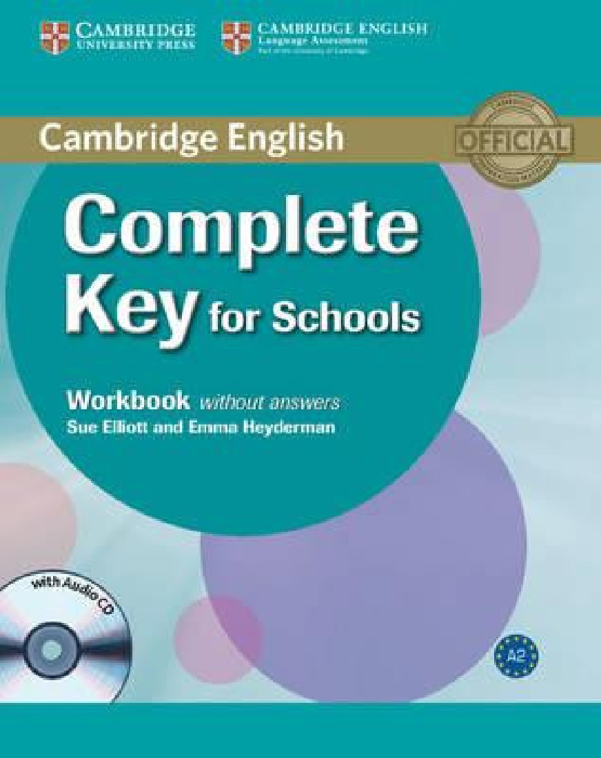 COMPLETE KET FOR SCHOOLS WORKBOOK (+CD)