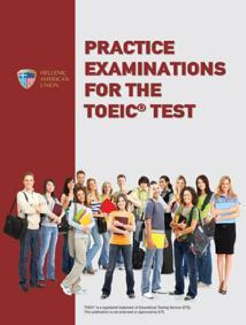 PRACTICE EXAMINATIONS FOR TOEIC (+2CDS) SELF STUDY