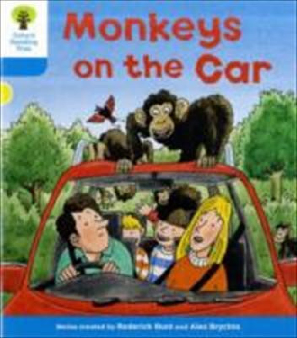 MONKEYS ON THE CAR (ORT)