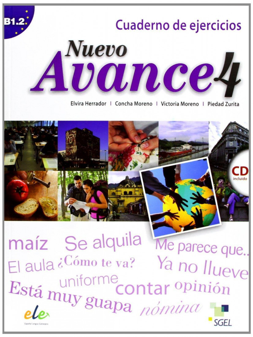 AVANCE 4 NUEVO CUADERNO DE EJERCICIOS (+CD)