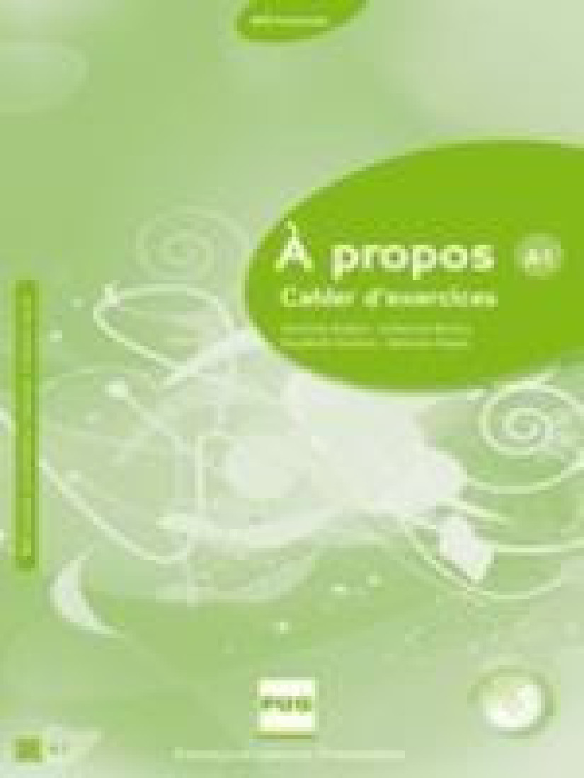 A PROPOS A1 CAHIER (+ CD)