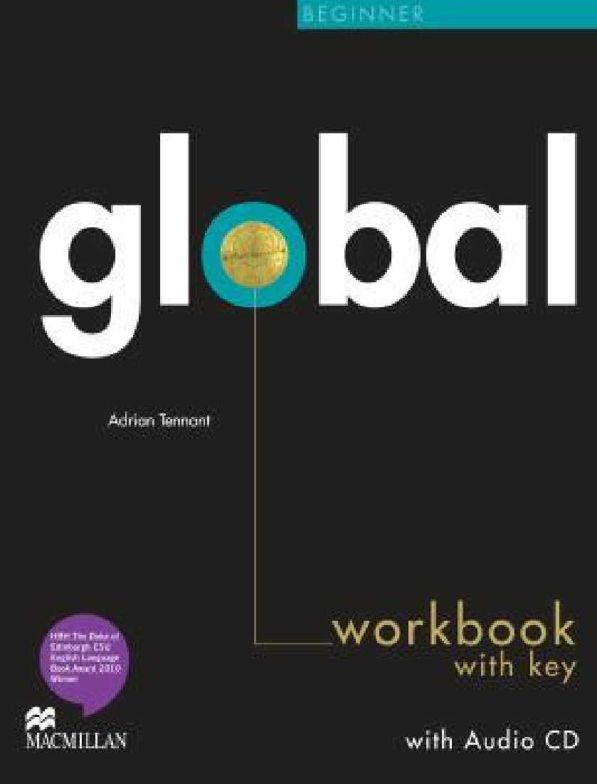 GLOBAL BEGINNER WORKBOOK WITH KEY (+CD)