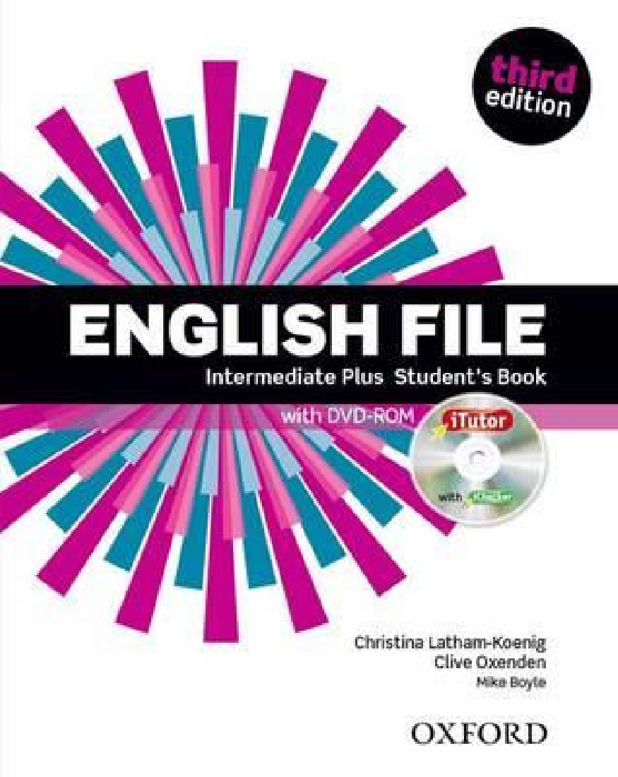 ENGLISH FILE 3RD EDITION INTERMEDIATE PLUS STUDENTS BOOK (+iTUTOR+DVD-ROM)