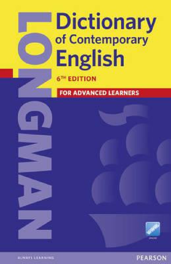 LONGMAN DICTIONARY CONTEMPORARY ENGLISH (6th) PAPERBACK (+DVD-ROM)