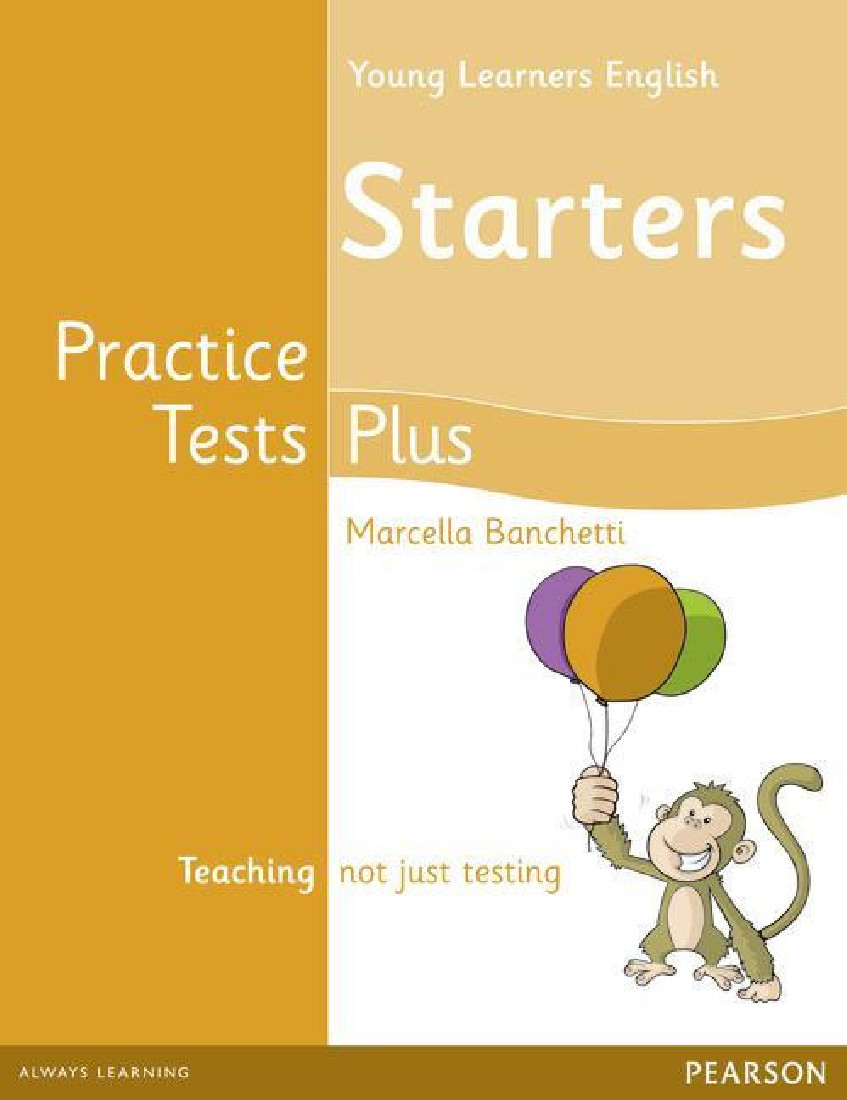 YLE STARTERS PRACTICE TESTS PLUS STUDENTS BOOK