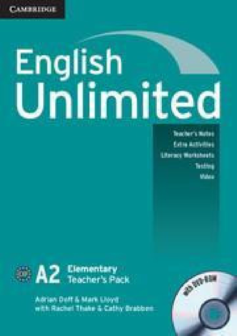 ENGLISH UNLIMITED ELEMENTARY A2 TEACHERS (+DVD-ROM)
