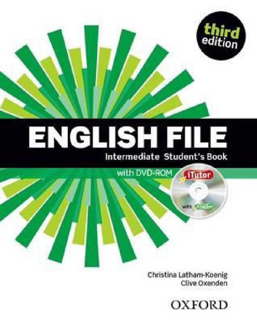 ENGLISH FILE 3RD EDITION INTERMEDIATE STUDENTS BOOK (+iTUTOR+DVD-ROM)