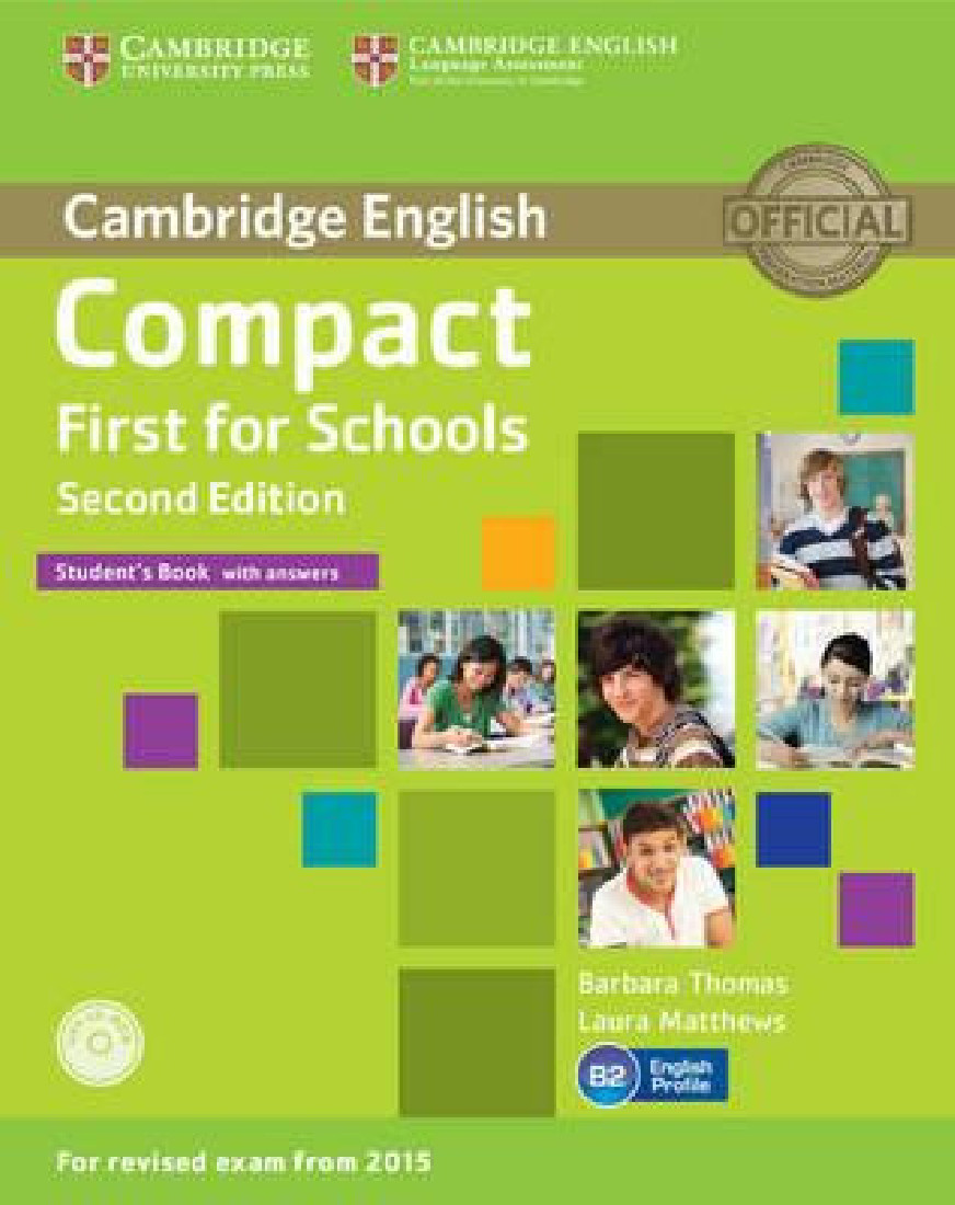COMPACT FIRST FOR SCHOOLS SB WITH ANSWERS (+ CD-ROM) 2ND ED