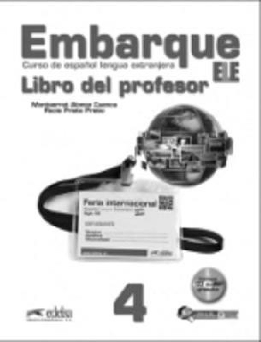 EMBARQUE 4 PROFESOR (+ CD)