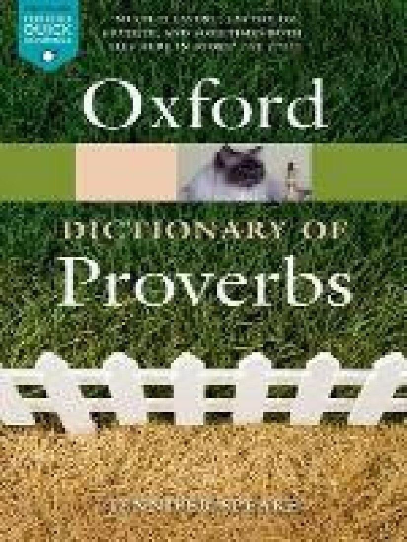 OXFORD DICTIONARY OF PROVERBS 6TH ED PB