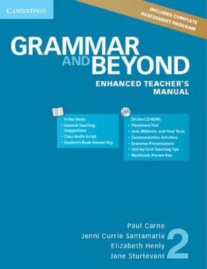 GRAMMAR & BEYOND 2 ENHANCED TEACHERS MANUAL (+ CD-ROM)