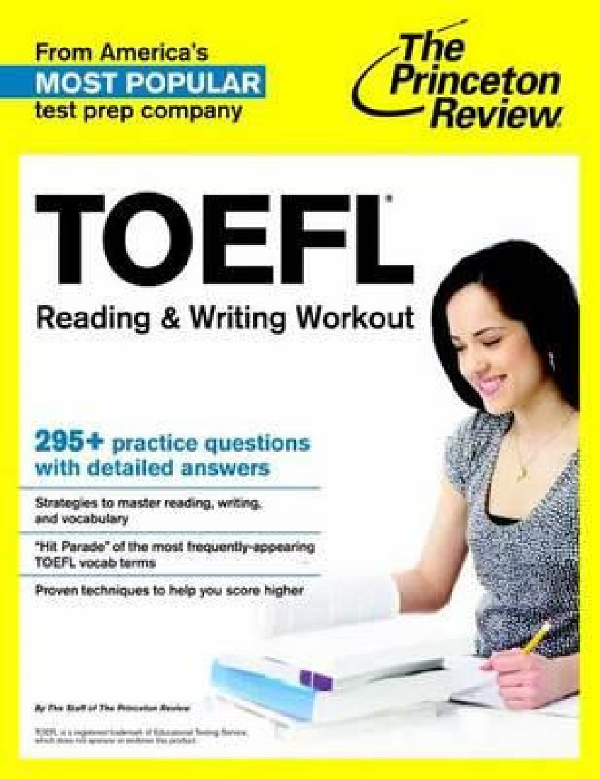 PRINCETON REVIEW, THE: TOEFL READING & WRITING WORKOUT