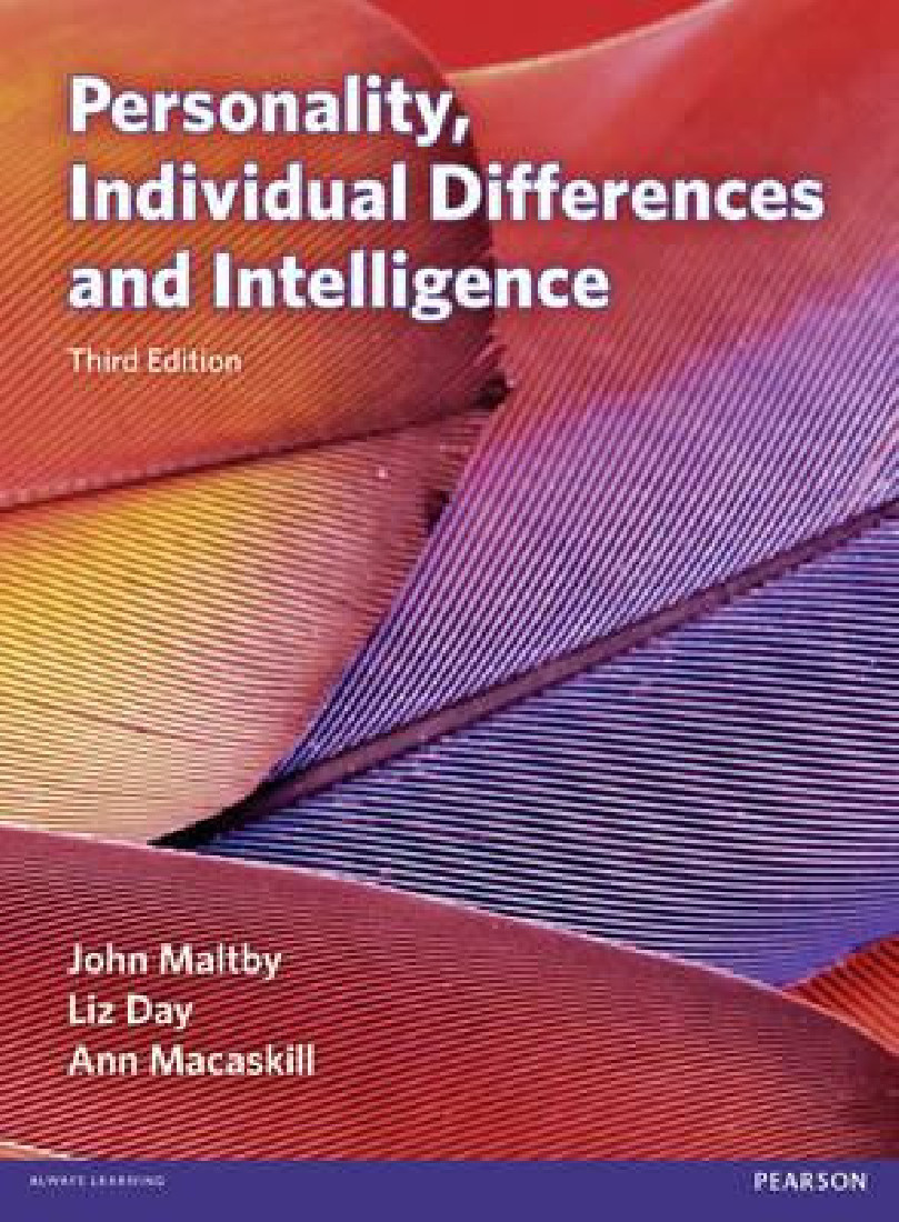 PERSONALITY,INDIVIDUAL DEFFERENCES AND INTELLIGENCE PB