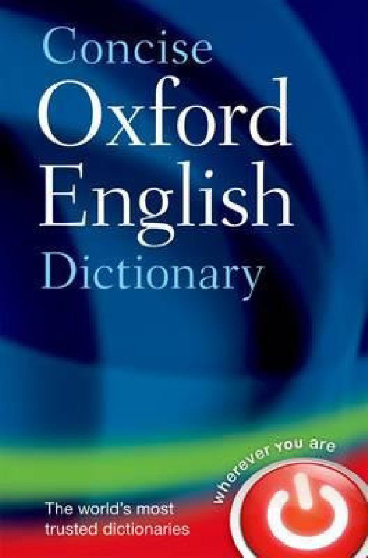 OXFORD CONCISE ENGLISH DICTIONARY 12TH ED PB