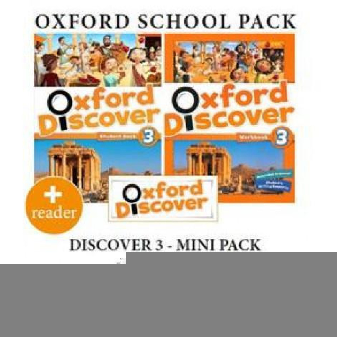 OXFORD DISCOVER 3 PACK MINI (incl. SB + WB + READER) - 02115