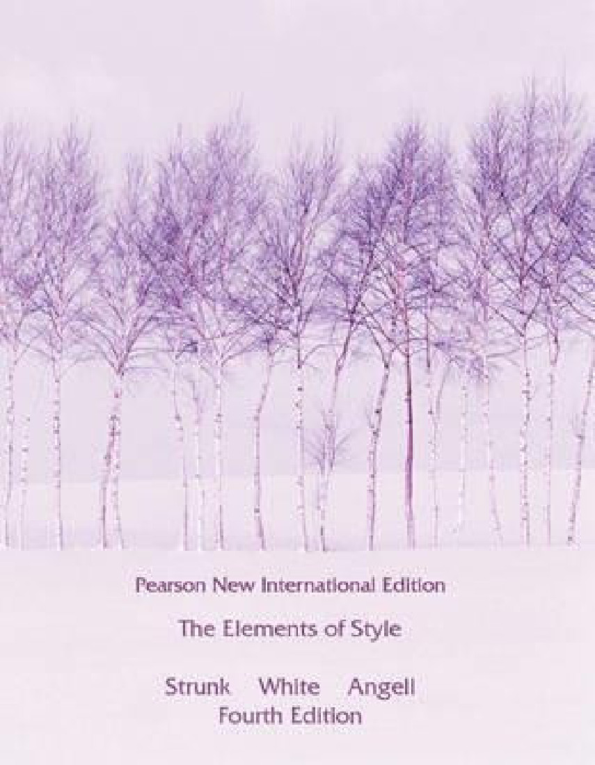 THE ELEMENTS OF STYLE 4TH ED PB