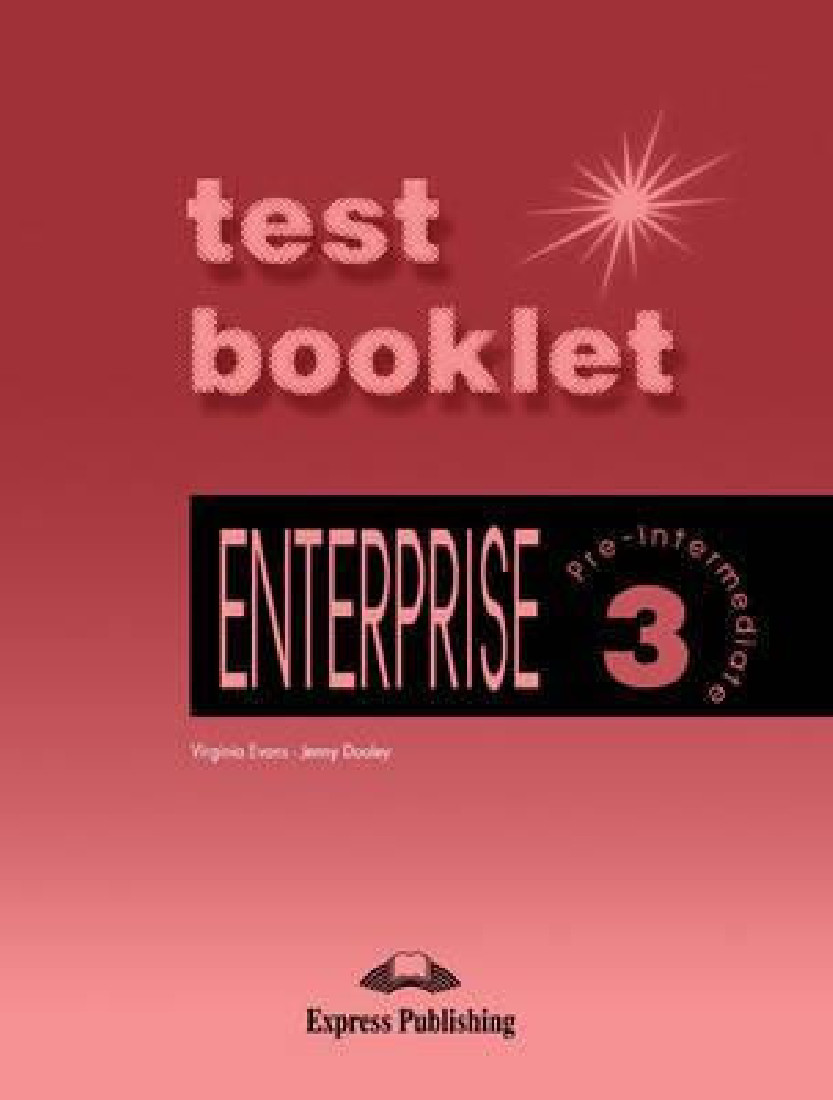 ENTERPRISE 3 PRE-INTERMEDIATE TEST BOOK