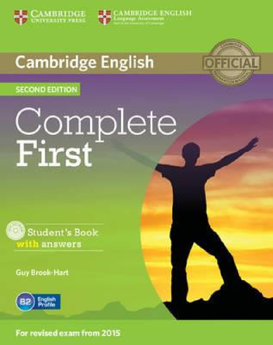 COMPLETE FIRST 2ND EDITION STUDENTS BOOK WITH ANSWERS AND CD-ROM REVISED 2015