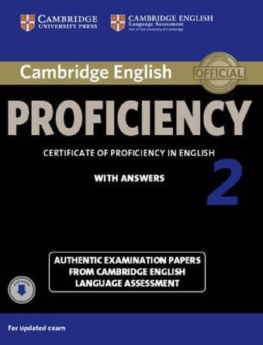 CAMBRIDGE PROFICIENCY 2 PRACTICE TESTS SELF STUDY PACK (BK+ANSWERS+CDS)