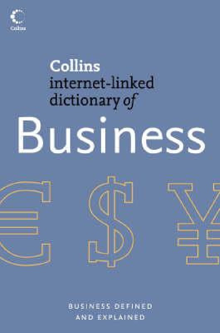 COLLINS DICTIONARY OF BUSINESS @ PB