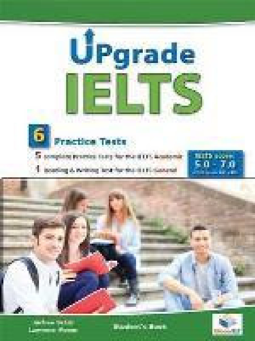 UPGRADE IELTS SELF STUDY PACK 6 PRACTICE TESTS SCORE 5.0-7.0 SB