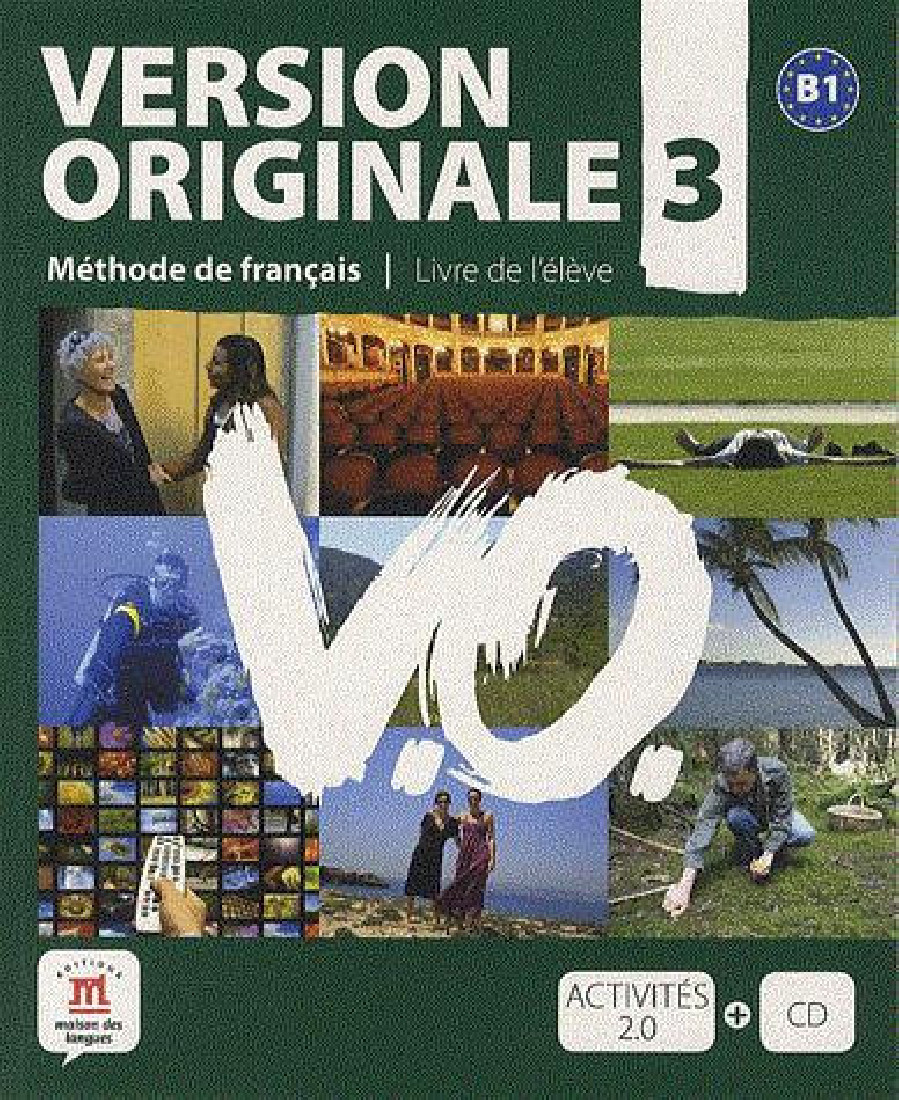 VERSION ORIGINALE 3 ELEVE+CD+DVD+LES CAHIER DE GRAMMAIRE