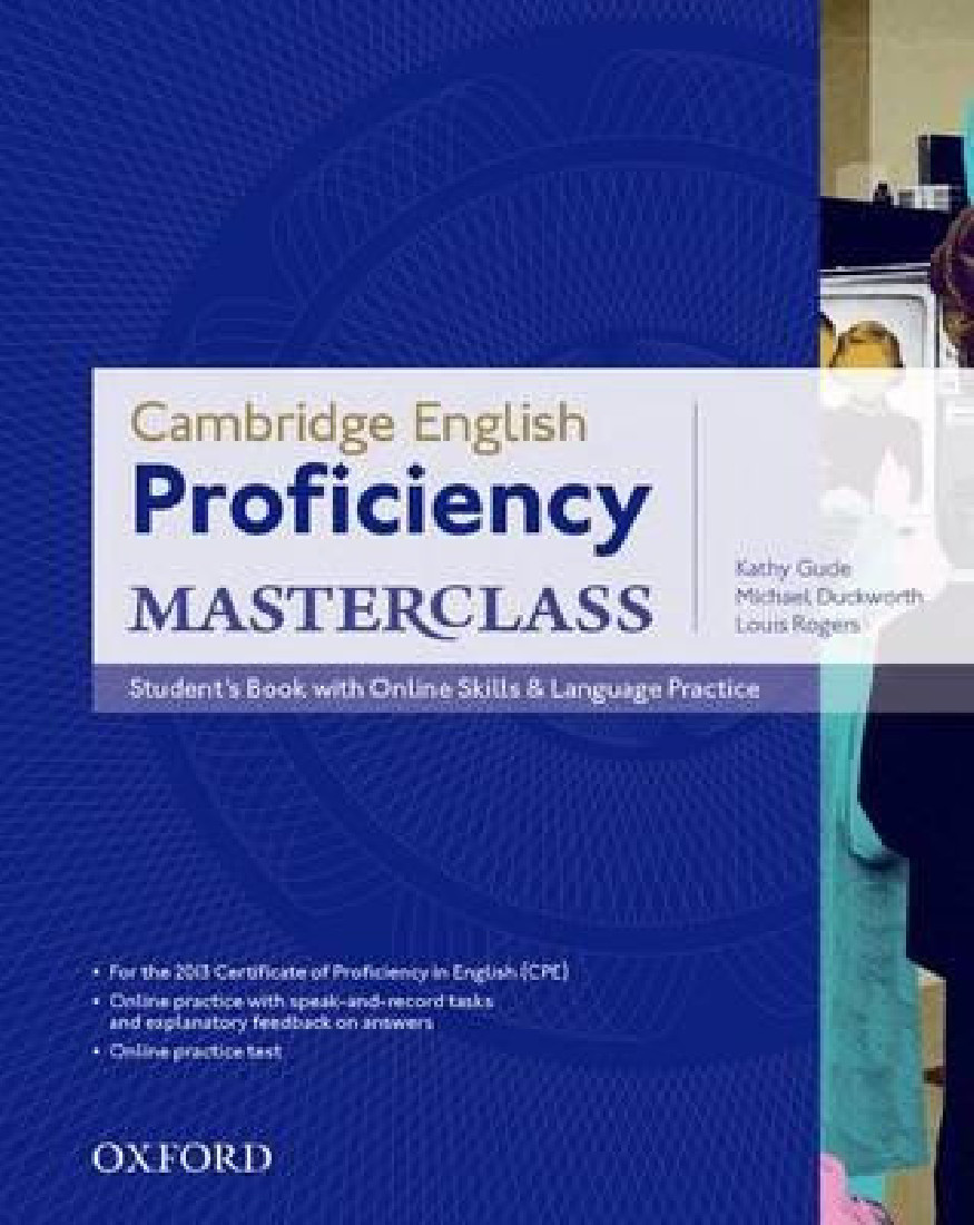 CAMBRIDGE PROFICIENCY MASTERCLASS STUDENTS BOOK WITH ONLINE SKILLS AND LANGUAGE PRACTICE 2013