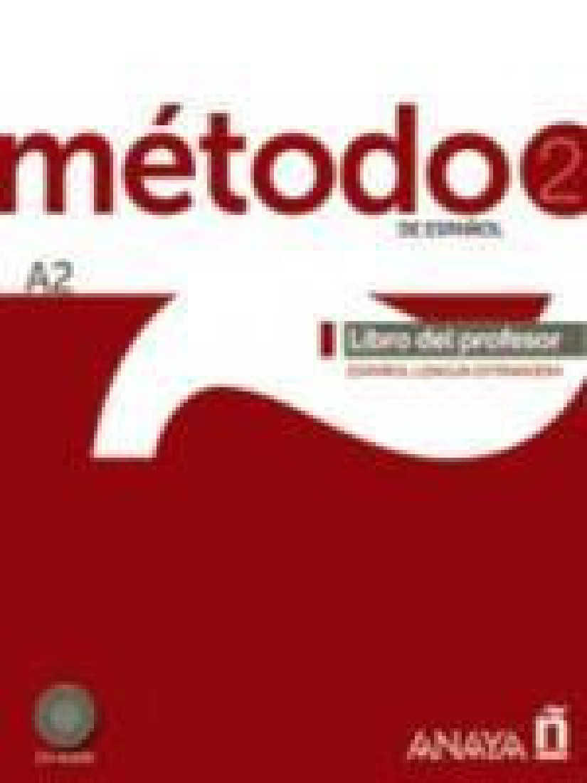 METODO DE ESPANOL 2 A2 PROFESOR (+ CD)