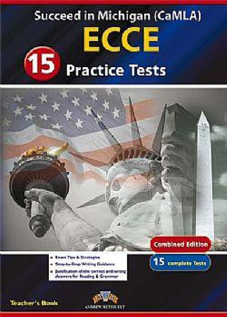 SUCCEED IN MICHIGAN ECCE (CAMLA)15 PRACTICE TESTS 2015 TCHRS